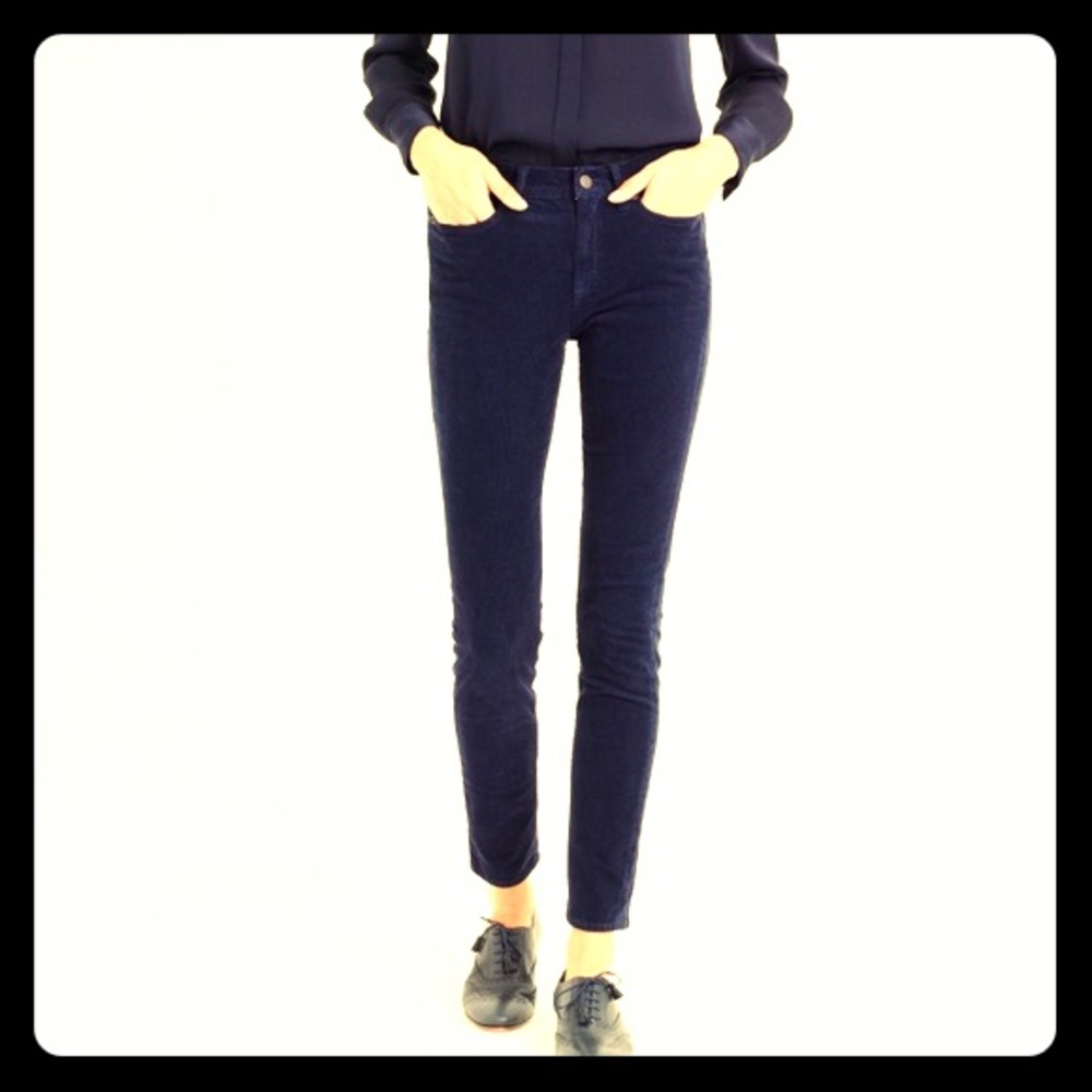 J.Crew Toothpick Ankle Zip Cords